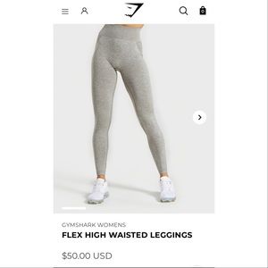Gymshark Flex High Waisted Leggings Small